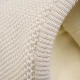 Huttelihut Sand Melange Elefantlue Windstop Pompoms