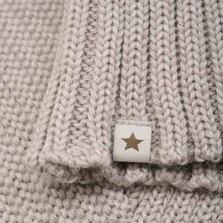 Huttelihut Camel Melange Elefantlue Pixie Ull Strikk