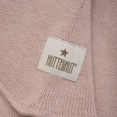 Huttelihut Mahogany Rose Elefantlue Ull Strikk Windstop