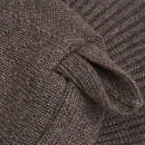 Huttelihut Brown Melange Elefantlue Ears Ull Strikk