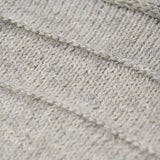 Huttelihut Medium Grey Melange Bonnet Ears Alpaca Ull Strikk