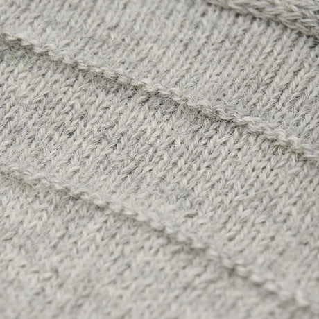 Huttelihut Medium Grey Melange Bonnet Ears Alpaca Ull Strikk