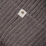 Huttelihut Brown Melange Beanie Ull Strikk