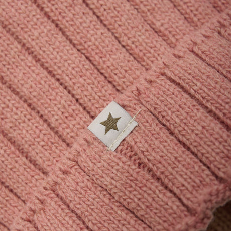 Huttelihut Burlwood Lue Strikk Alpaca Pompom