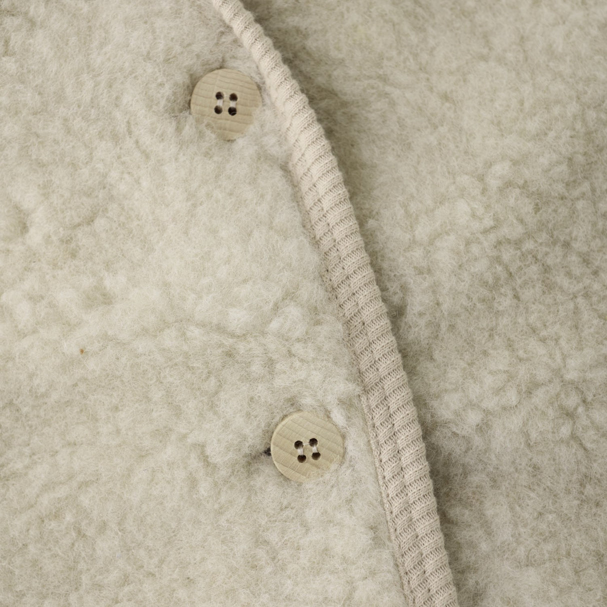 Huttelihut Cement Vest Ull Teddybjørn W. Lining