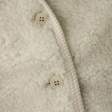 Huttelihut Cement Vest Ull Teddybjørn W. Lining