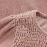 Huttelihut Adobe Rose Kjole Ls Velour