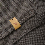 Huttelihut Brown Melange Neck Warmer Ull Strikk