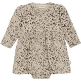 Minymo Smoke Gray Kjole LS AOP Sweat