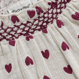 Minymo Eggnog Bluse LS AOP