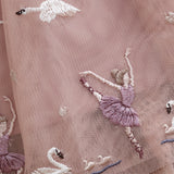 Minymo Shadow Gray Skjørt Mesh W. Emb.