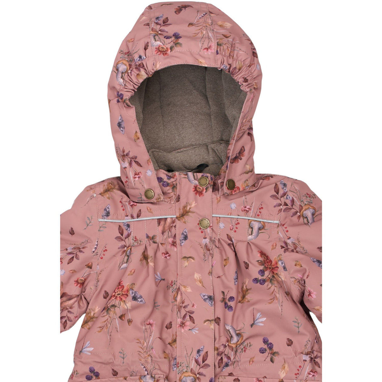 Mikk-Line Burlwood Polyester Girls Jakke AOP Floral
