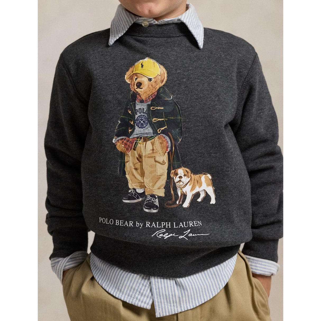 Polo Ralph Lauren Windsor Heather Boy Collegegenser