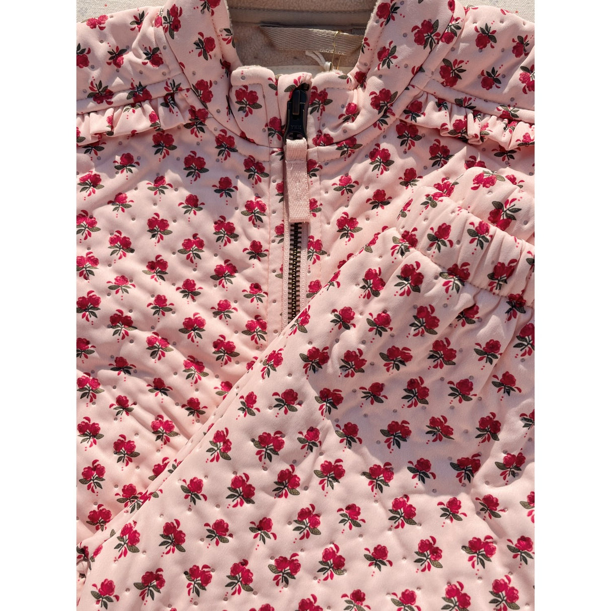 Konges Sløjd Rosie Blush Thermo Frill Jakke Grs