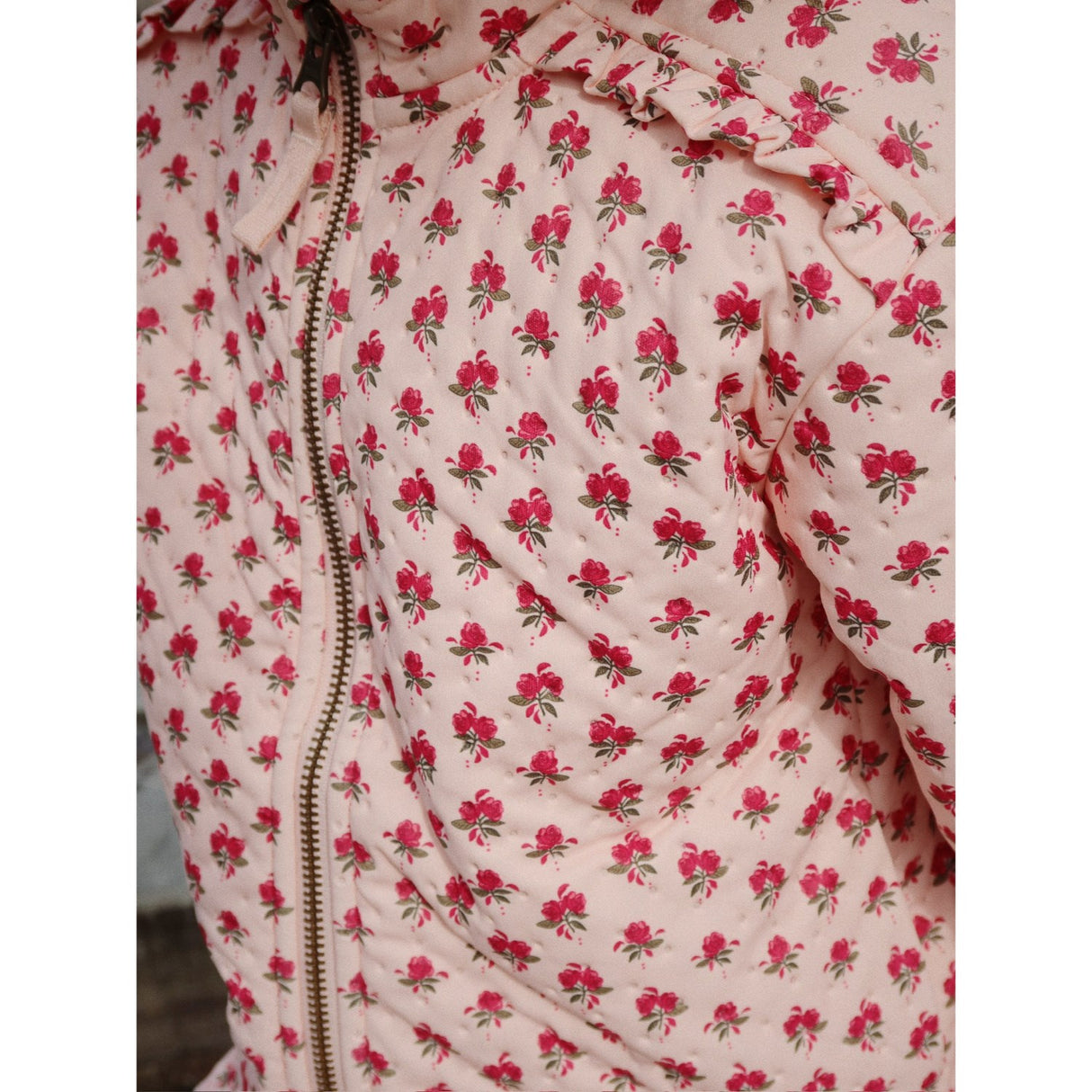 Konges Sløjd Rosie Blush Thermo Frill Jakke Grs