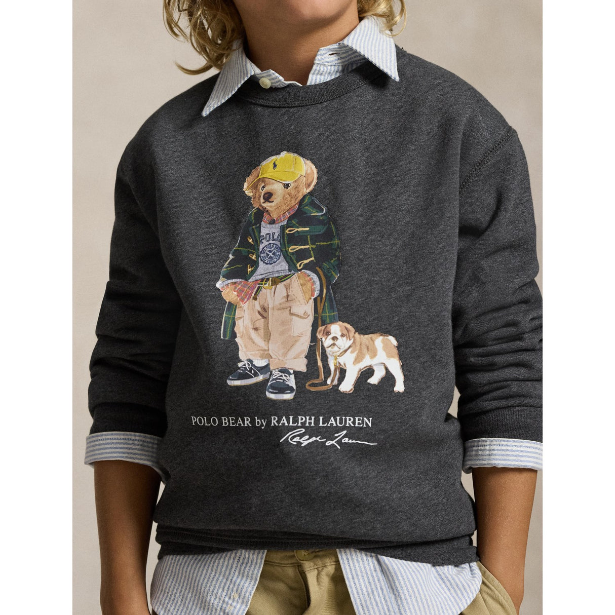 Polo Ralph Lauren Windsor Heather Boy Collegegenser