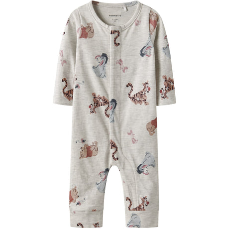 Name It Peyote Melange Nbnollu Pooh Ls Natt Drakt Wdi