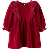 Name It Jester Red Nbfrinne Ls Vel Dress