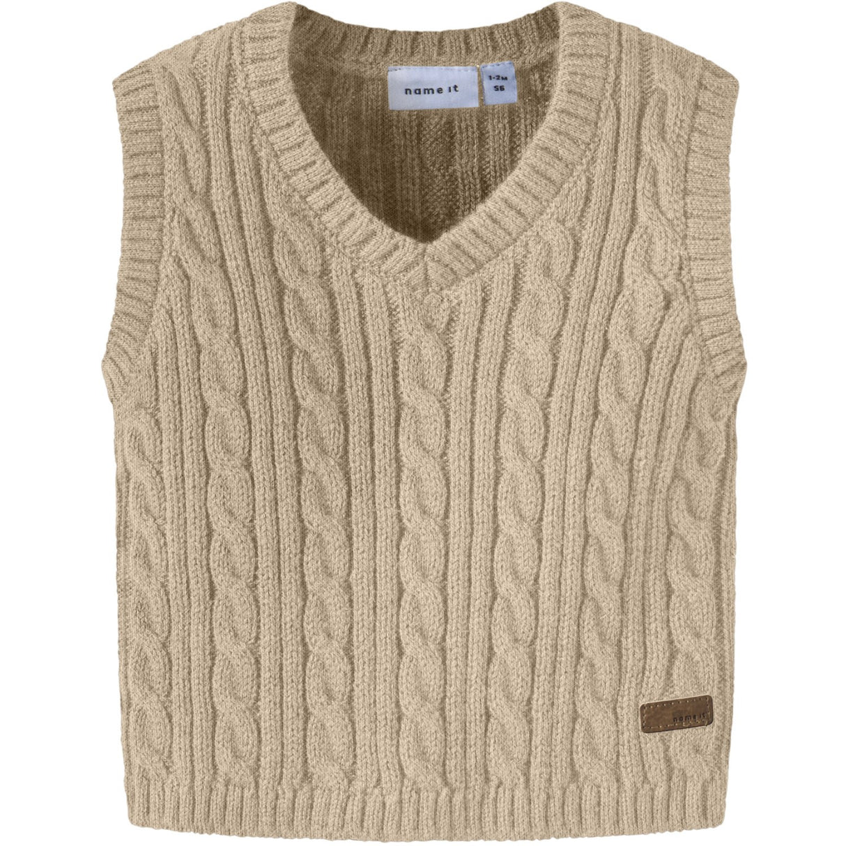 Name It Island Fossil Nbmroman Knit Slipover