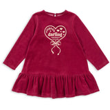 Konges Sløjd Sangria Velou Kjole GOTS