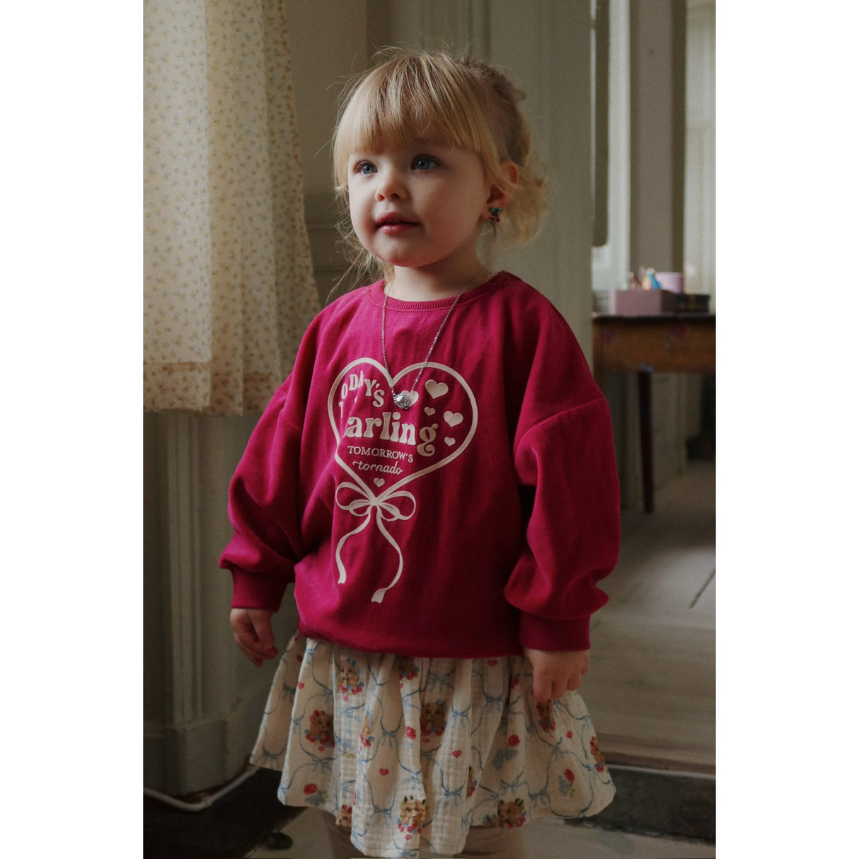 Konges Sløjd Sangria Velou Bluse GOTS