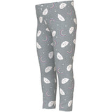 Name It Grey Melange Rainbow Clouds Nmfdavina Aop Swe Leggings Bru