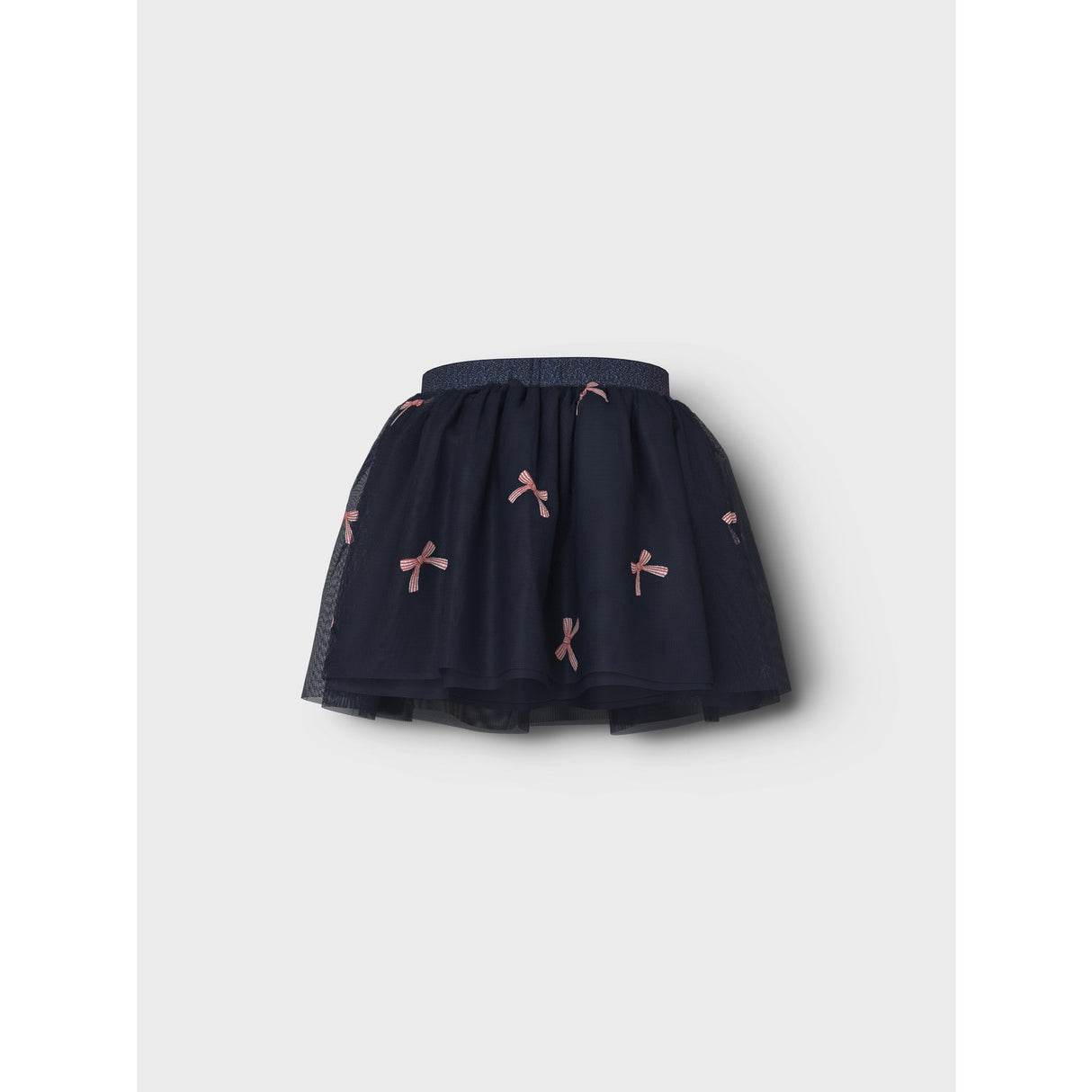 Name It Navy Blazer Christmas Bow Nmfveross Tulle Skirt