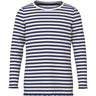 Name It Cloud Dancer Beacon Blue Stripe Nmfvemma Glitter Ls Slim Top