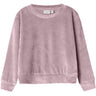 Name It Keepsake Lilac Nmfveloa Ls Velvet Short Top