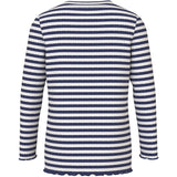 Name It Cloud Dancer Beacon Blue Stripe Nmfvemma Glitter Ls Slim Top