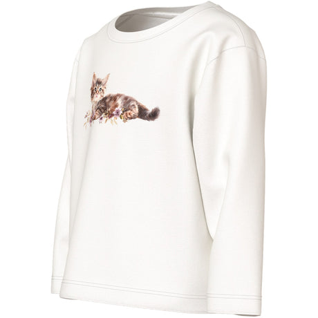Name It Cloud Dancer Kitten Nmfvotea Ls Nreg Top