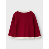 Name It Jester Red Nmfralbo Ls Knit Card