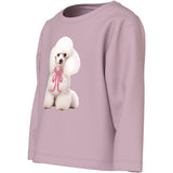 Name It Keepsake Lilac Poodle Bow Nmfvotea Ls Nreg Top