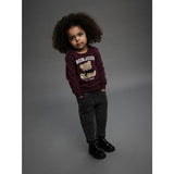 Name It Burgundy Nmfrear Ls Sweat Bru