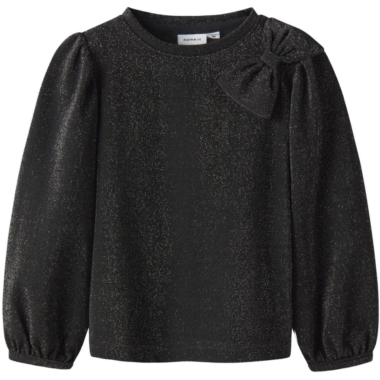 Name It Black Nmfroisin Ls Top
