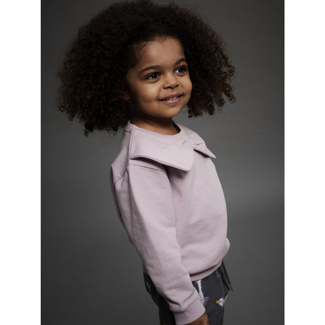 Name It Keepsake Lilac Nmfsovea Ls Nreg Sweat Bru