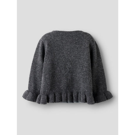 Name It Dark Grey Melange Nmfsupia Ls Knit Card