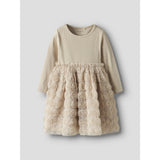 Name It Cement Nmfsykia Tulle Ls Dress