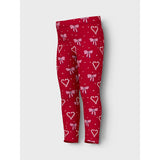Name It Jester Red Nmfri Leggings