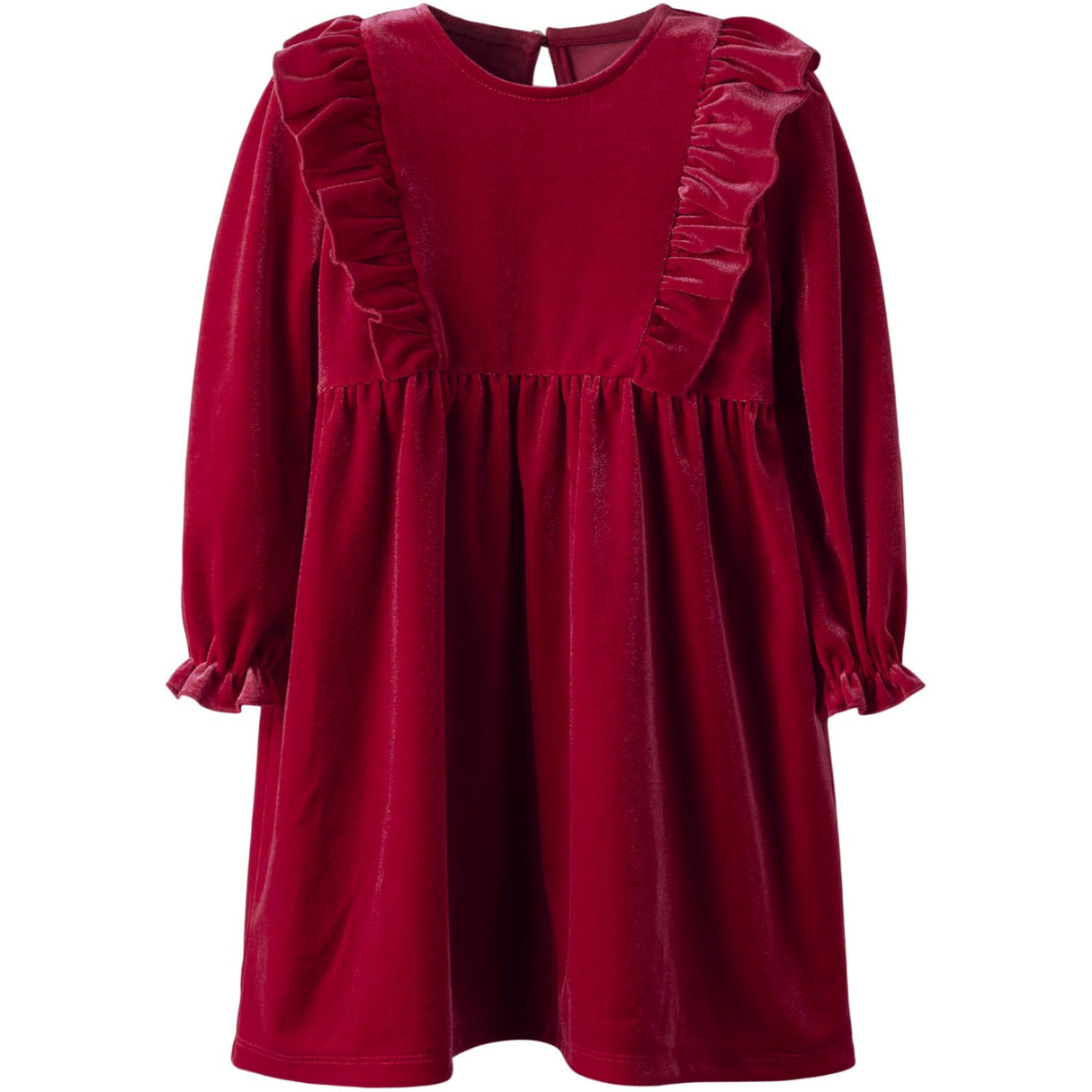 Name It Jester Red Nmfrinne Ls Vel Dress