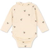 Konges Sløjd Cherry Sui Newborn Frill Body GOTS