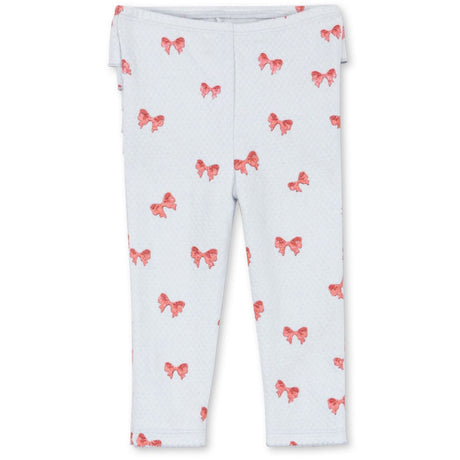 Konges Sløjd Rosia Blue Bow Sui Frill Bukser GOTS