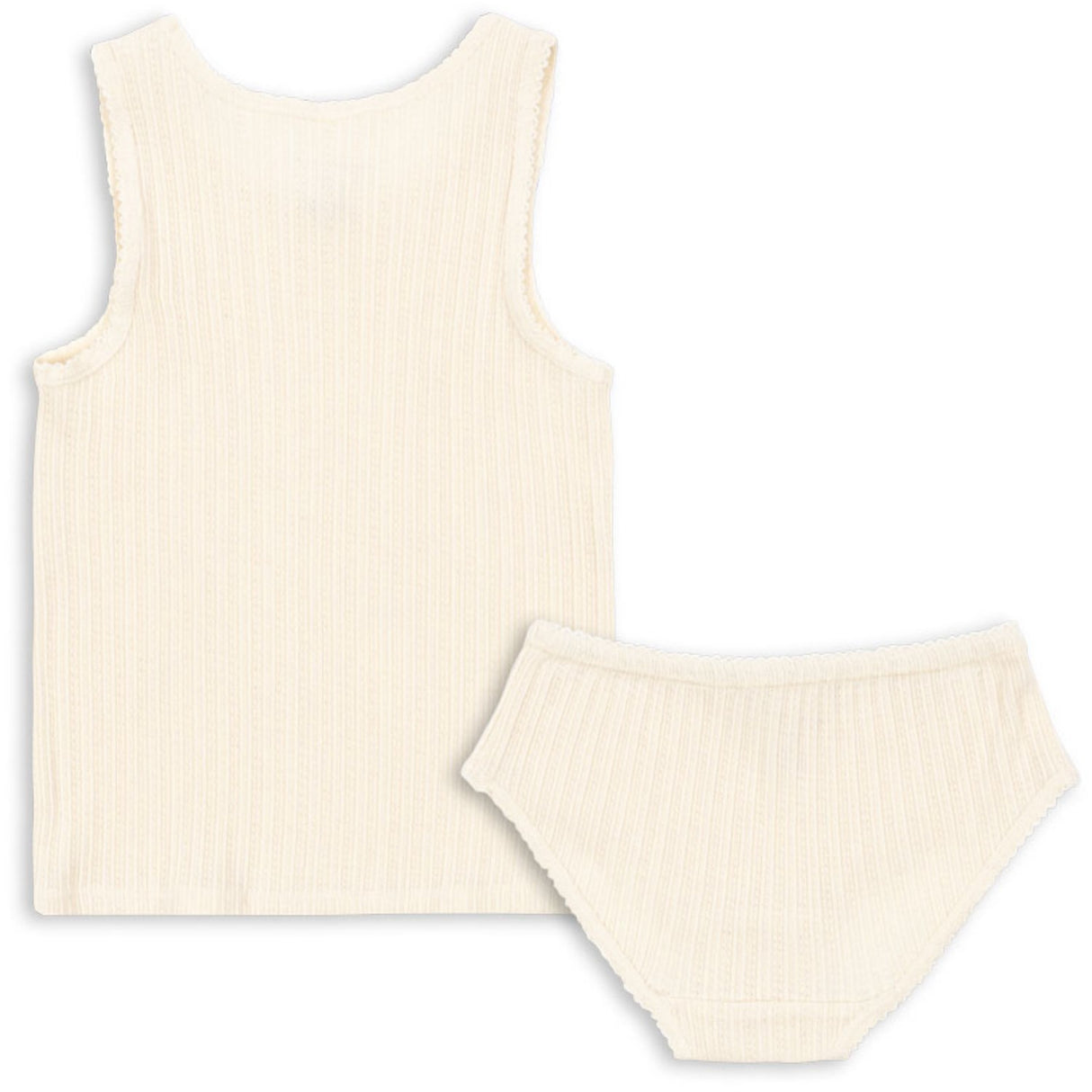 Konges Sløjd Antique White Papin Undertøy Sett GOTS