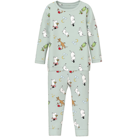 Name It Pale Aqua Nmnsemol Moomin Ls Natttøy Vde