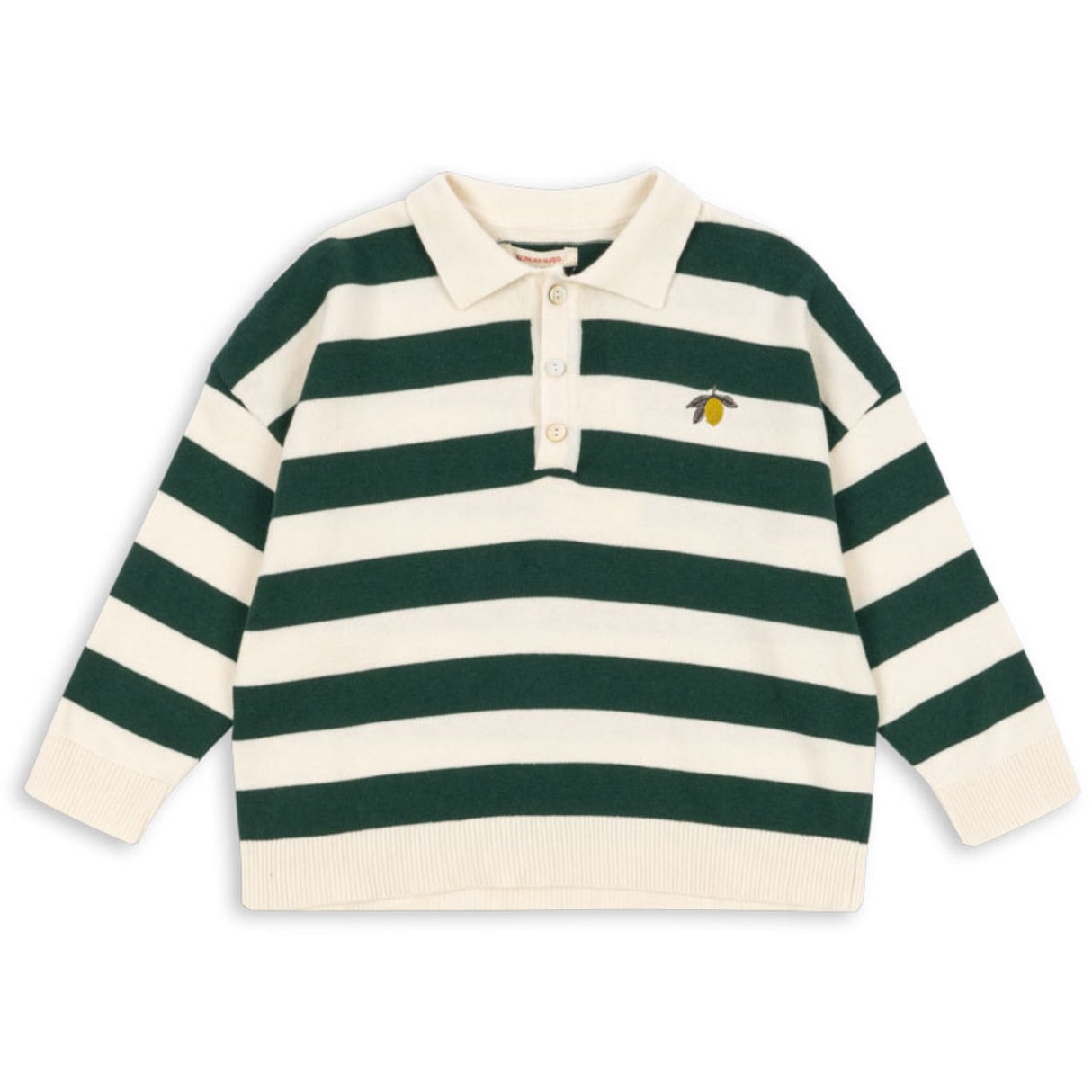 Konges Sløjd Pine Grove Stripe Manis Strikk Polo