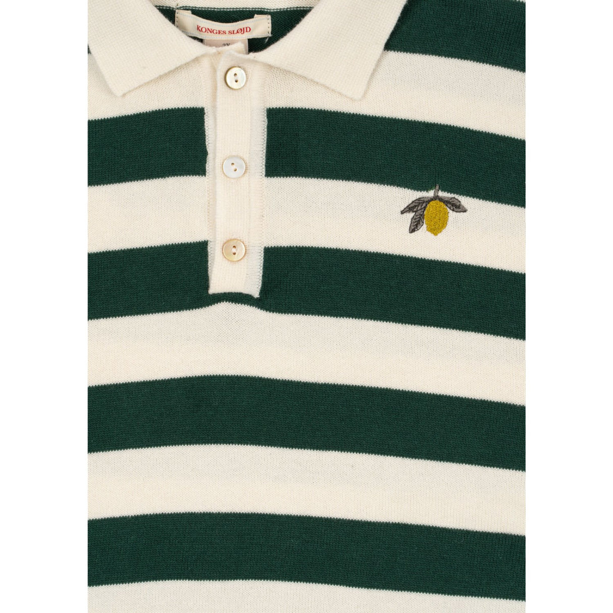 Konges Sløjd Pine Grove Stripe Manis Strikk Polo