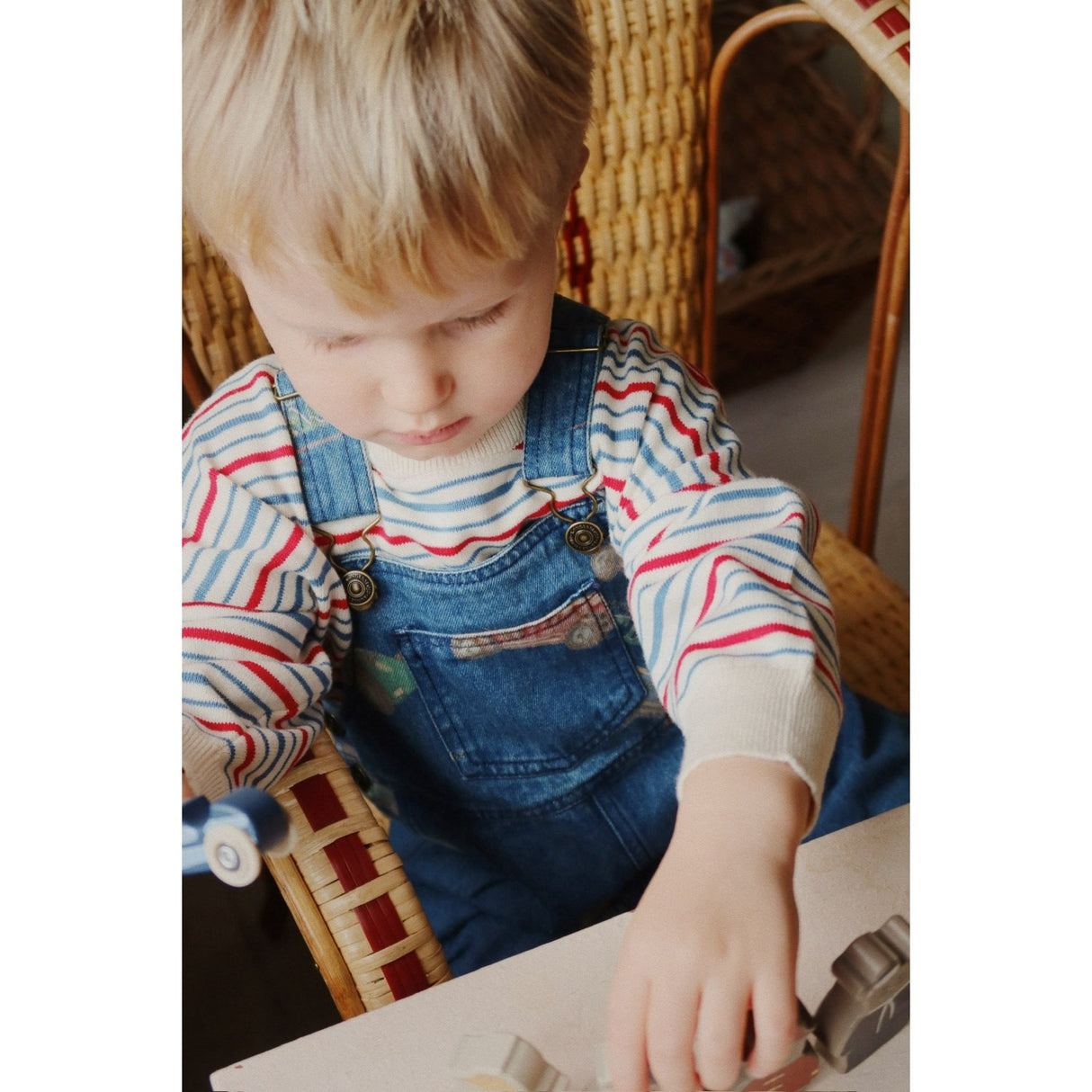 Konges Sløjd Antique Stripe Manis Strikk Sweater