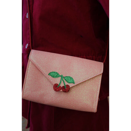 Konges Sløjd Pink Glitter Love Letter Lommebok