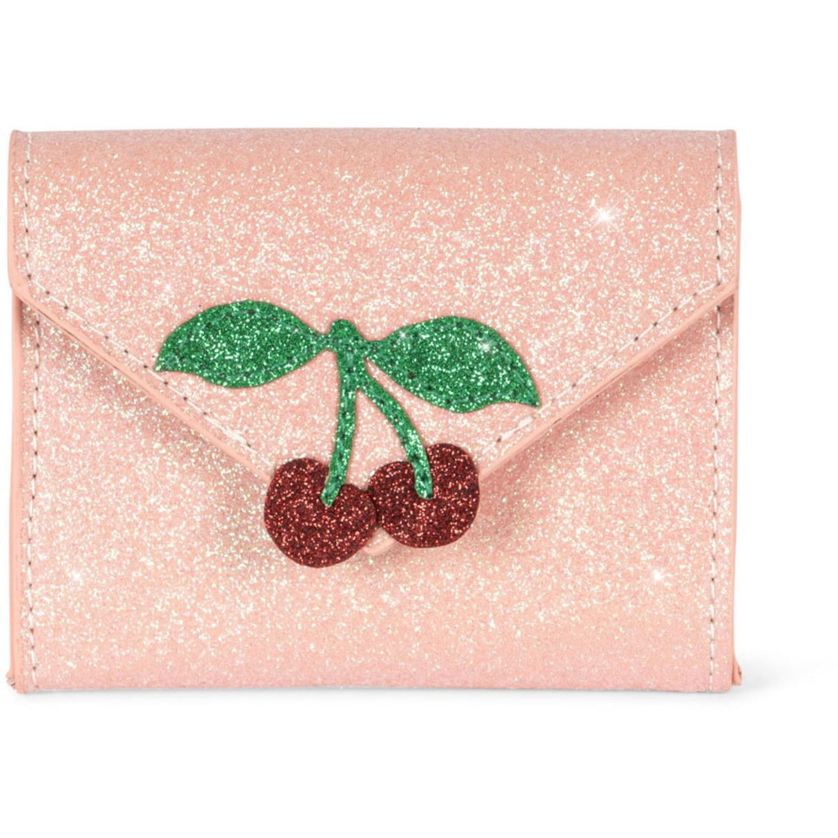 Konges Sløjd Pink Glitter Love Letter Lommebok