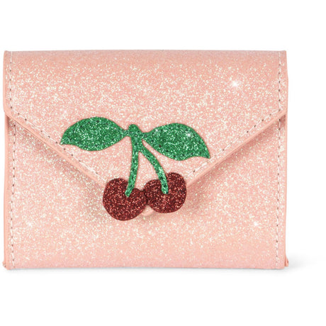 Konges Sløjd Pink Glitter Love Letter Lommebok